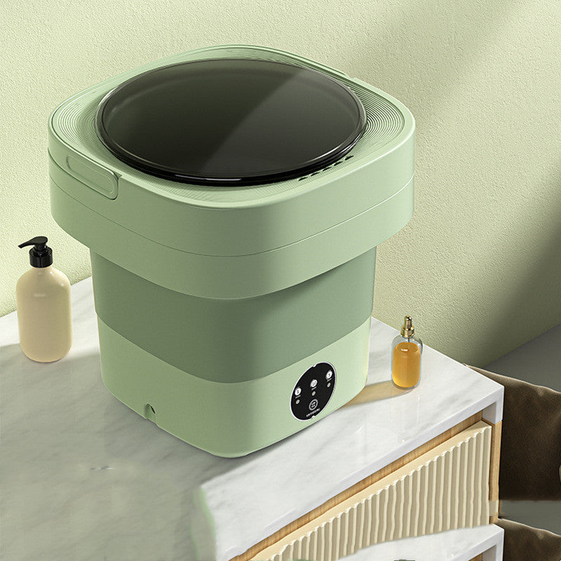 Opvouwbare Miniwasmachine