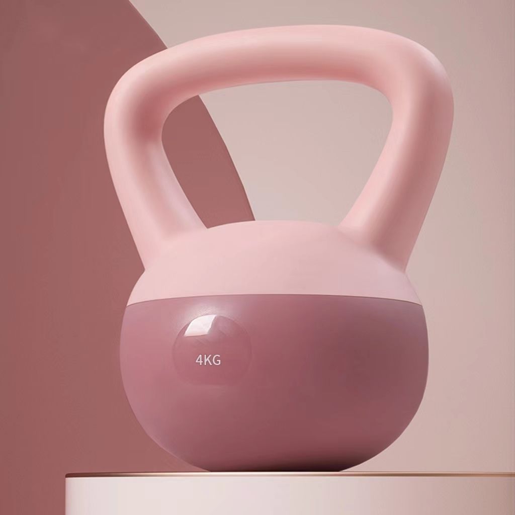 Frauen Fitness Kettlebell