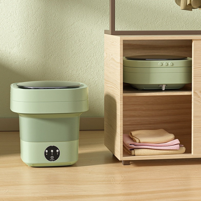 Opvouwbare Miniwasmachine