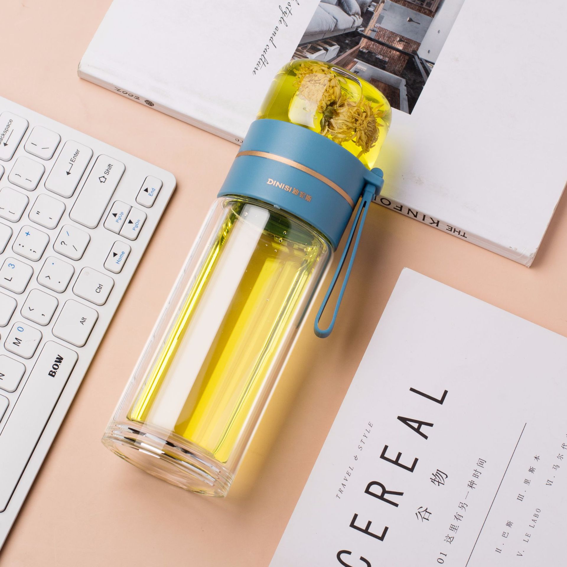 Glas-Infuserflasche