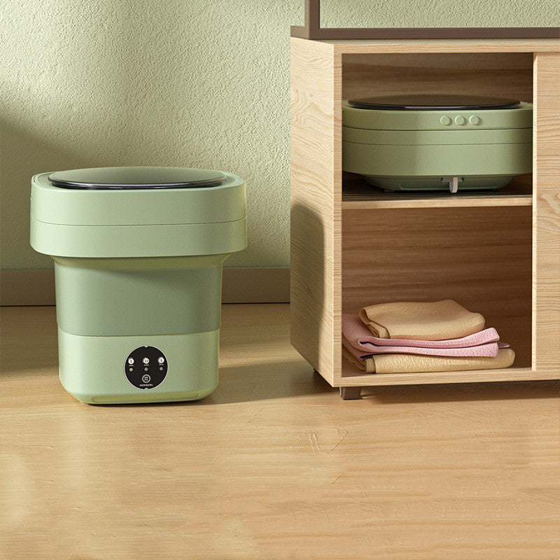 Opvouwbare Miniwasmachine