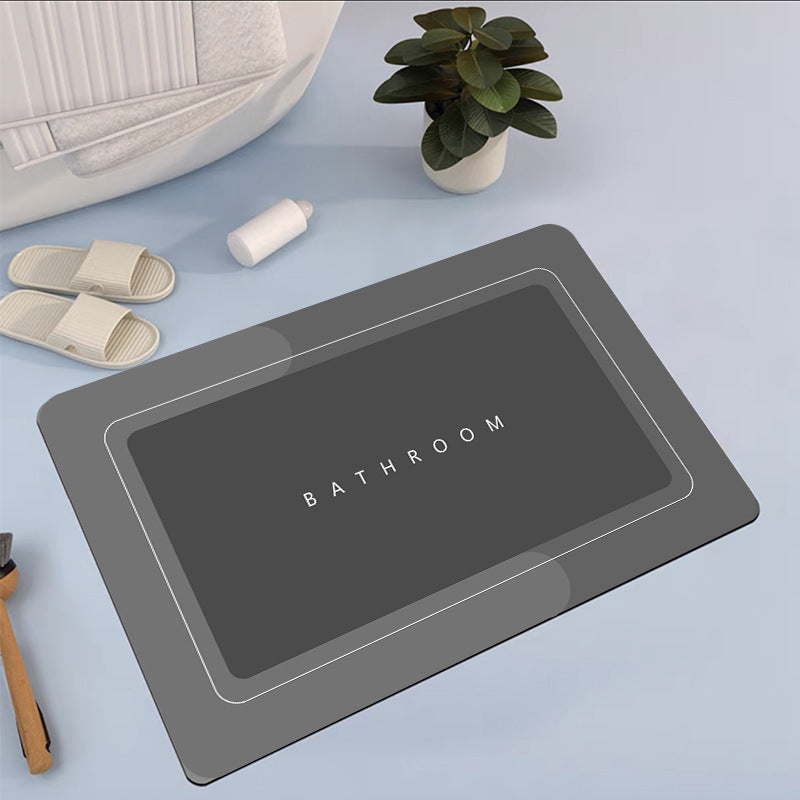 Absorbente Badezimmermatte