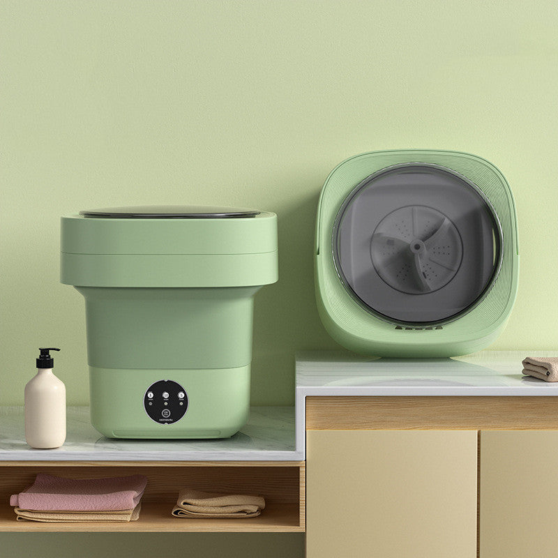 Opvouwbare Miniwasmachine